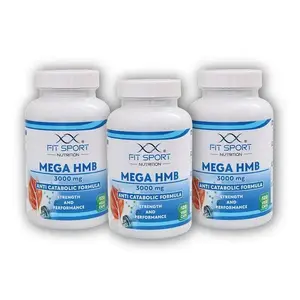 FitSport Nutrition 3x Mega HMB 3000mg 120 vege caps obraz