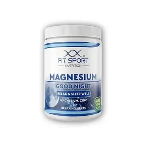 FitSport Nutrition Magnesium GOOD NIGHT 450 vege caps - Hořčík Sleep Well obraz