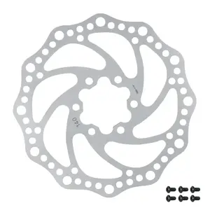 Force Kotouč brzdový -6 140 mm, 6 děr, stříbrný obraz