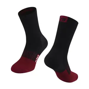 Force Ponožky FLAKE černo-bordo - S-M obraz