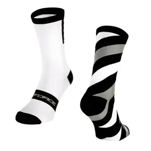 Force Ponožky SLANTED zebra - S-M obraz