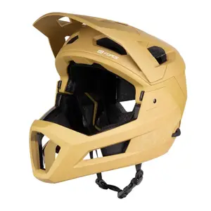 Force Přilba VENOM downhill, hnědá - L-XL obraz