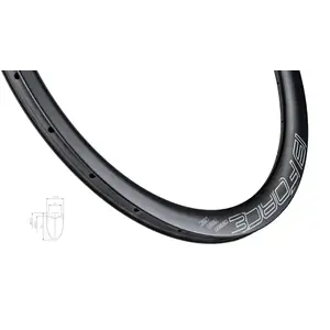 Force Ráfek siln.plášť. KARBON DISC 45mm Z, 24 děr obraz