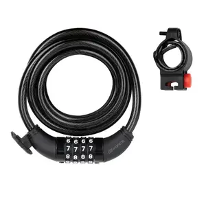 Force Zámek S10/1800mm, kódový, černý obraz