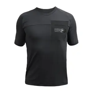 Fresh Trash FT MEN'S HORIZON POCKET SHORT SLEEVE JERSEY BLACK/BLACK - XXL obraz