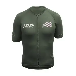 Fresh Trash FT MEN'S LITE MERINO EVO JERSEY OLIVE GREEN - L obraz