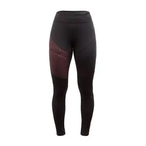 Fresh Trash FT WOMEN'S CROSS POINT PANTS TRUE BLACK/PORT RED - M obraz