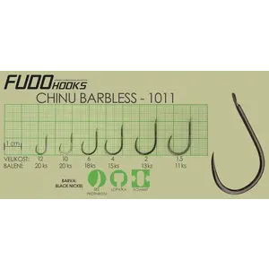 Fudo Hooks Chinu Brl vel. 6 (bal. 18 ks) rybářský háček obraz