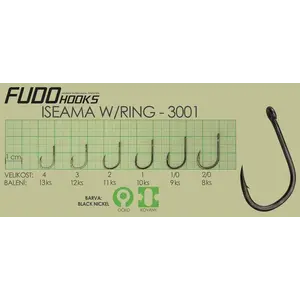 Fudo Hooks Iseama vel. 4 (bal. 13 ks) rybářský háček obraz
