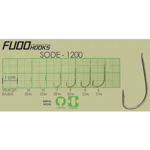 Fudo Hooks Sode vel. 6 (bal. 21 ks) rybářský háček obraz