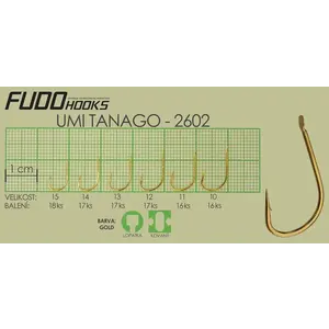 Fudo Hooks Tanago vel. 14 (bal. 17 ks) rybářský háček obraz