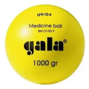 Gala Míč medicinální 3 kg plast žlutý obraz