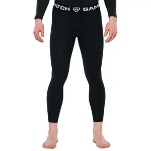 GAMEPATCH COMPRESSION PANTS black - M - Černá obraz