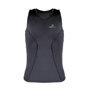 GAMEPATCH COMPRESSION SHIRT SLEEVELESS BLACK - L - Černá obraz