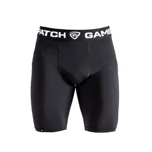 GAMEPATCH COMPRESSION SHORTS BLACK - M - Černá obraz