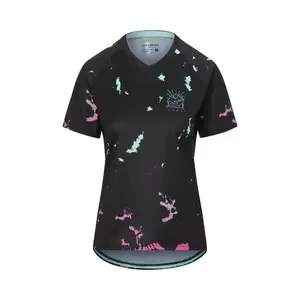 Giro Roust W d - Black Ice Dye XS - černá obraz