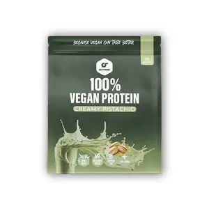 Go Fitness 100% Vegan Protein 900 g - Creamy pistachio obraz