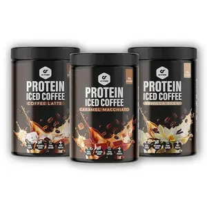 Go Fitness Protein Iced Coffee 900g - Caffe latte obraz