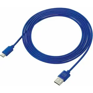 Go Travel Extra Long modrý 2m nabíjecí USB-C kabel obraz