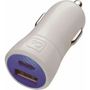 Go Travel In-Car USB-A USB-C Charger+ bílo-fialový 4, 8A autoadaptér obraz