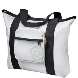Go Travel Lightweight Foldaway Tote Bag stříbrná skládací taška obraz