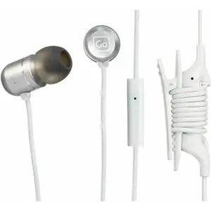 Go Travel Mobile Control Earphones bílá sluchátka obraz