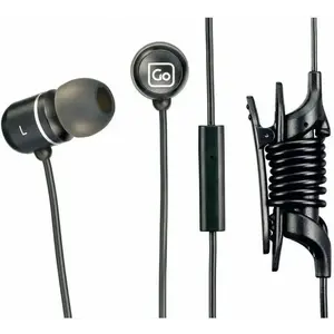 Go Travel Mobile Control Earphones černá sluchátka obraz