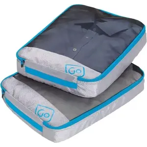Go Travel Twin Packing Cubes Blueberry sada cestovních organizérů obraz