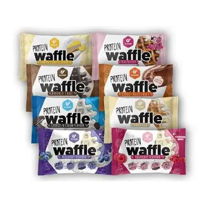GoFitness Protein Waffle 50g - Chocolate hazelnut obraz