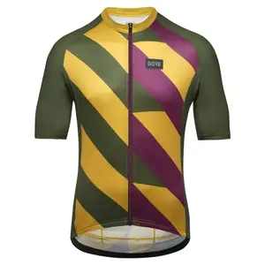 Gore Signal Jersey Mens dres - neon yellow/multicolor XL - červená obraz
