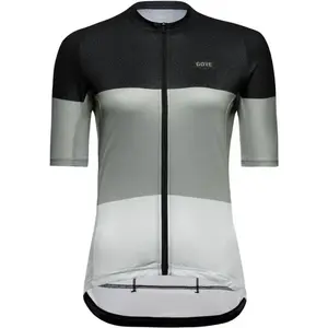 GORE Spirit Stripes Jersey Womens cyklodres - black/lab grey 38 obraz