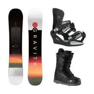 Gravity Bandit 25/26 snowboard + Gravity Drift black/sage vázání + Gravity Void black/grey boty - 157 cm + L (EU 42-45) obraz