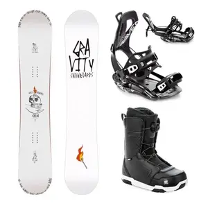 Gravity Contra 25/26 snowboard + Raven Fastec FT360 black vázání + Raven Flush MOZ boty - 157 cm + S (EU 35-40) obraz