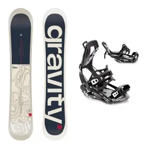Gravity Cosa 25/26 pánský snowboard + Raven Fastec FT360 black vázání - 168 cm wide + S (EU 35-40) obraz