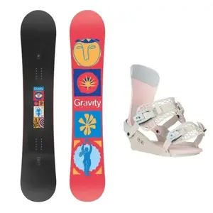 Gravity Electra 25/26 dámský snowboard + Gravity Fenix candy vázání - 148 cm + S (EU 37) obraz