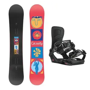 Gravity Electra 25/26 dámský snowboard + Gravity Rise black 25/26 snb vázání - 148 cm + S (EU 37) obraz