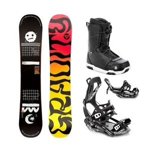 Gravity Empatic 24/25 snowboard + Raven Fastec FT360 black vázání + Raven Flush MOZ boty - 153 cm Wide + S (EU 35-40) obraz