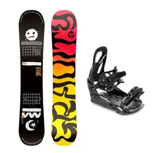 Gravity Empatic 25/26 pánský snowboard + Raven S230 Black vázání - 153 cm Wide + vázání S/M (EU 37-42) obraz