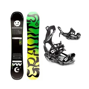 Gravity Empatic Jr 24/25 juniorský snowboard + Raven Fastec FT360 black vázání - 130 cm + S (EU 35-40) obraz