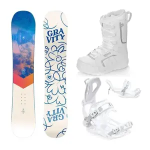 Gravity Mist 24/25 dámský snowboard + Raven Fastec FT360 white vázání + Raven Pearl white boty - 142 cm + S (EU 35-40) obraz