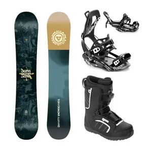Gravity Silent 25/26 snowboard + Raven Fastec FT360 black vázání + Raven Target ATOP obuv - 161 cm + S (EU 35-40) obraz