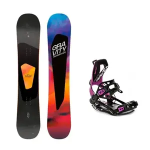 Gravity Sublime 24/25 dámský snowboard + Raven Fastec FT360 black/fuchsia vázání - 145 cm + S (EU 35-40) obraz