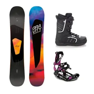 Gravity Sublime 24/25 snowboard + Raven Fastec FT360 black/fuchsia vázání + Raven Target obuv - 145 cm + S (EU 35-40) obraz