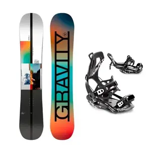 Gravity Symbol 24/25 pánský snowboard + Raven Fastec FT360 black vázání - 150 cm + S (EU 35-40) obraz