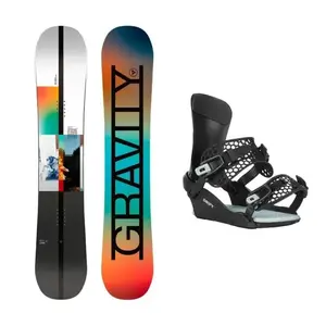 Gravity Symbol 25/26 pánský snowboard + Gravity Drift black/sage vázání - 150 cm + L (EU 42-45) obraz
