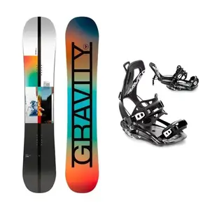 Gravity Symbol 25/26 pánský snowboard + Raven Fastec FT360 black vázání - 150 cm + S (EU 35-40) obraz