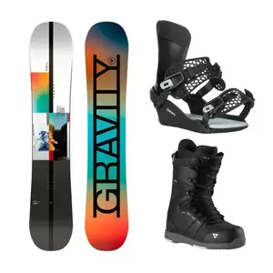 Gravity Symbol 25/26 snowboard + Gravity Drift black/sage vázání + Gravity Void black/grey boty - 150 cm + L (EU 42-45) obraz