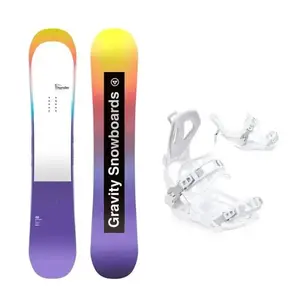Gravity Thunder 24/25 dámský snowboard + Raven Fastec FT360 white vázání - 142 cm + S (EU 35-40) obraz