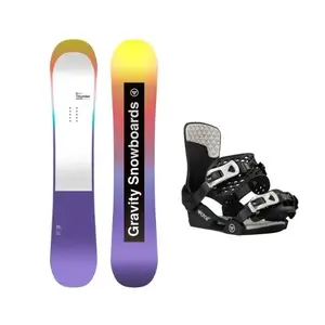 Gravity Thunder Jr juniorský snowboard + Gravity Wildcat black vázání - 130 cm + S (EU 33) obraz