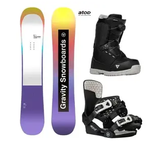 Gravity Thunder Jr snowboard + Gravity Wildcat vázání + Gravity Micro Atop boty - 130 cm + S (EU 33) obraz